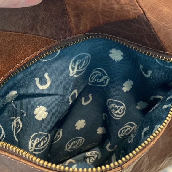 Lucky Brand train leather crossbody - Picture 6 of 7
